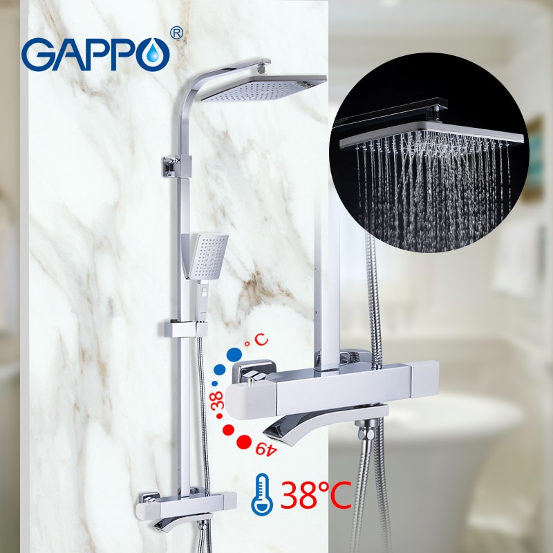 GAPPO thermostatic shower sets bathroom shower fauc..